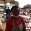 Mrs. Jacinta Mbulu at the Kalulu Market in Kitui County.