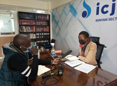 Our Programme Officer, Jane Muhia, and Journalist Henix Obuchunju discussing the importance of open contracting.