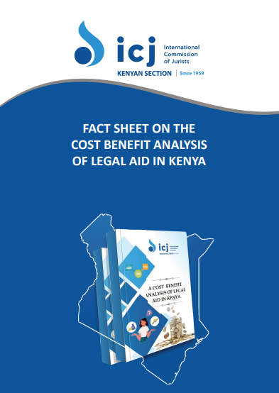 COST BENEFIT ANALYSIS FACT SHEET