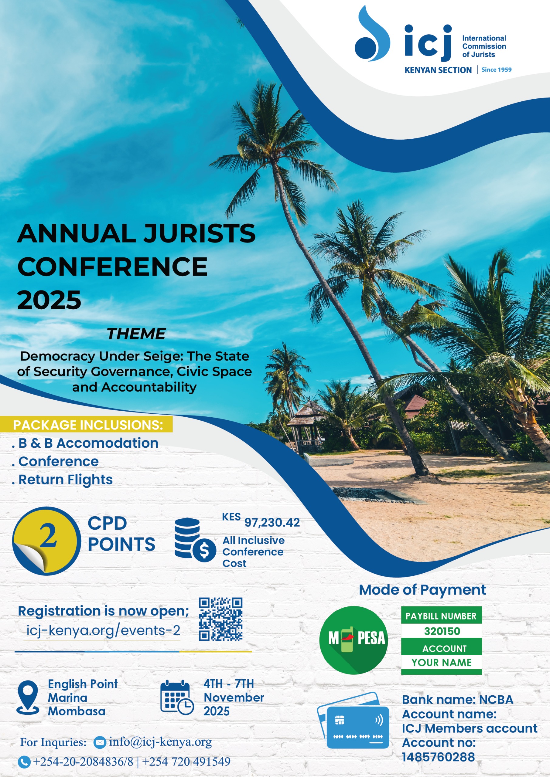 ANNUAL JURISTS CONFERENCE (AJC)- MOMBASA 2025