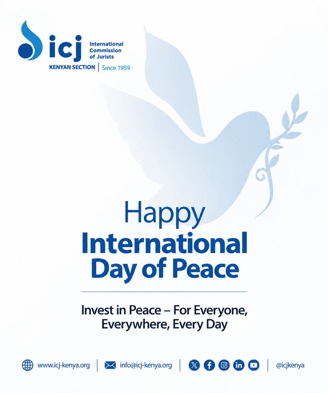 REFLECTIONS ON THE INTERNATIONAL DAY OF PEACE